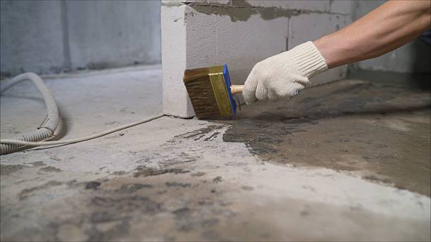 SJ Waterproofing Pros Interior Drainage System coverage map for Cory, IN and surrounding area